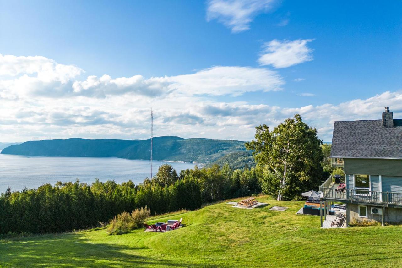 Montfjord - Chalets, Vue Spectaculaire Et Spa. Chantafjord #4 Sacre-Coeur エクステリア 写真