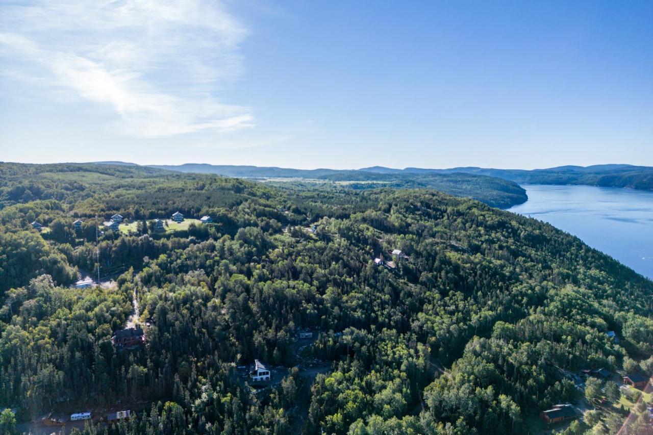 Montfjord - Chalets, Vue Spectaculaire Et Spa. Chantafjord #4 Sacre-Coeur エクステリア 写真