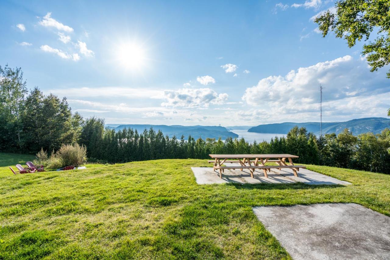 Montfjord - Chalets, Vue Spectaculaire Et Spa. Chantafjord #4 Sacre-Coeur エクステリア 写真