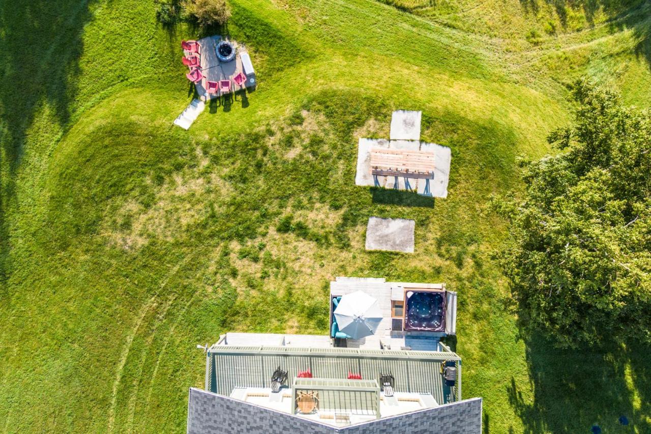 Montfjord - Chalets, Vue Spectaculaire Et Spa. Chantafjord #4 Sacre-Coeur エクステリア 写真