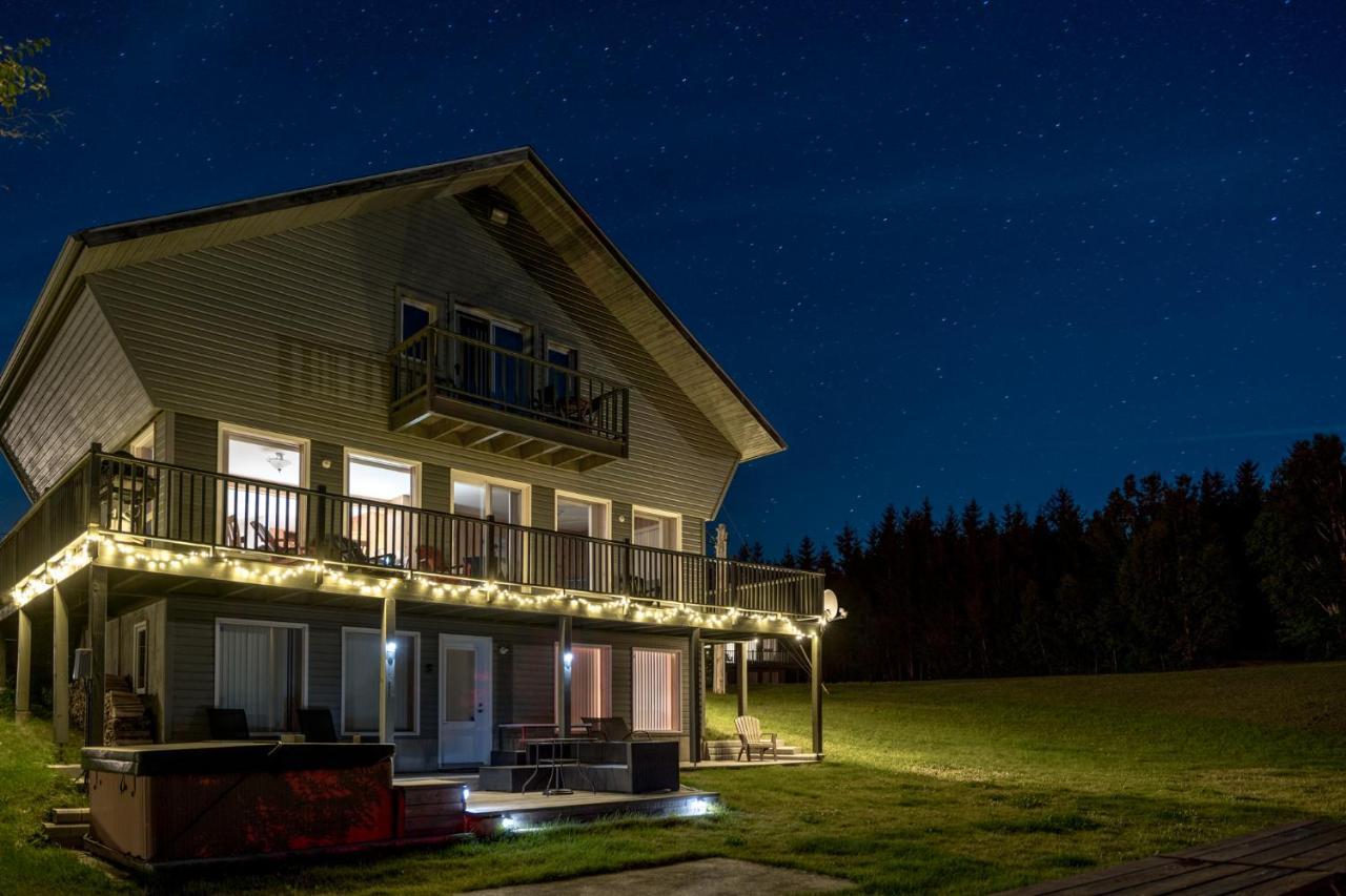 Montfjord - Chalets, Vue Spectaculaire Et Spa. Chantafjord #4 Sacre-Coeur エクステリア 写真