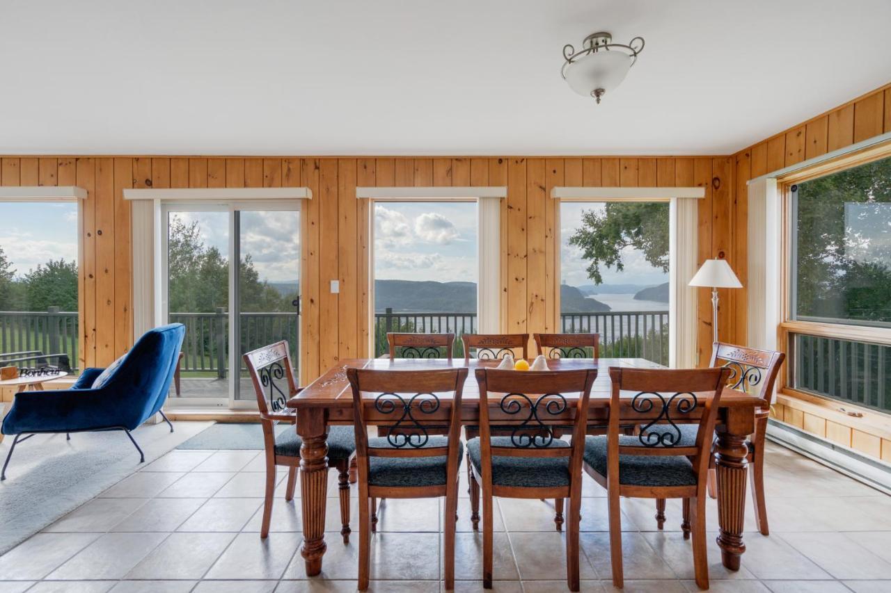 Montfjord - Chalets, Vue Spectaculaire Et Spa. Chantafjord #4 Sacre-Coeur エクステリア 写真
