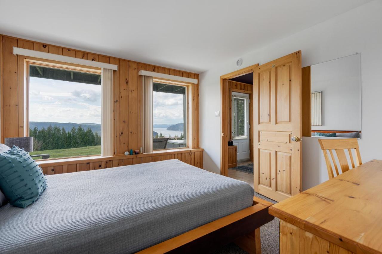 Montfjord - Chalets, Vue Spectaculaire Et Spa. Chantafjord #4 Sacre-Coeur エクステリア 写真